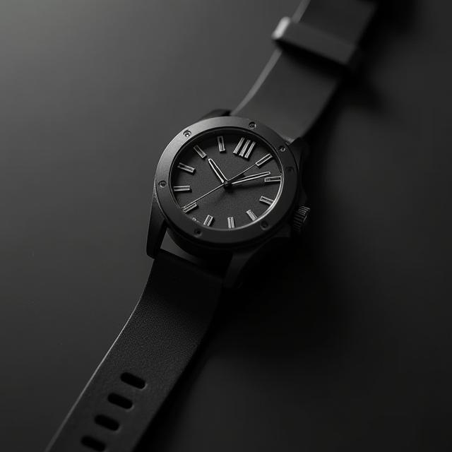 UrbanTick CarbonEdge03 watch flatlay