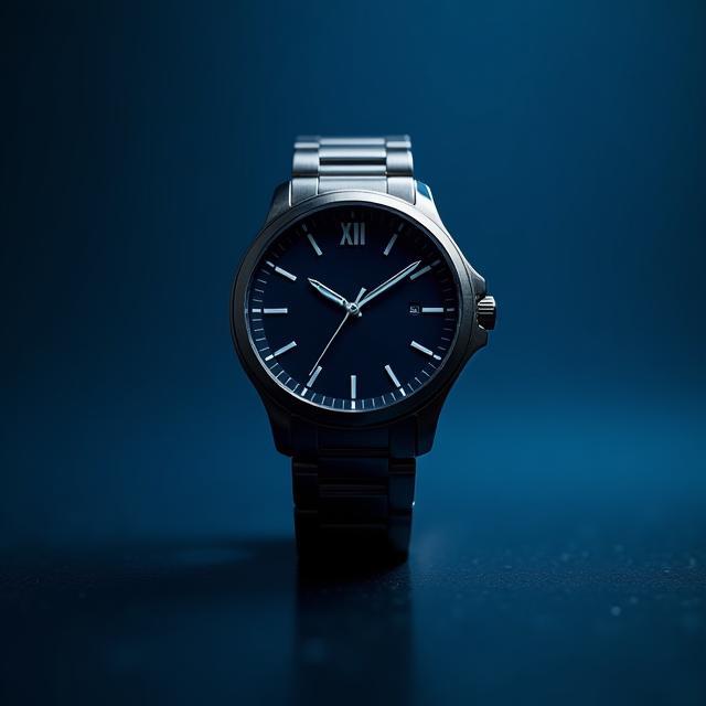 UrbanTick Midnight01 watch front view