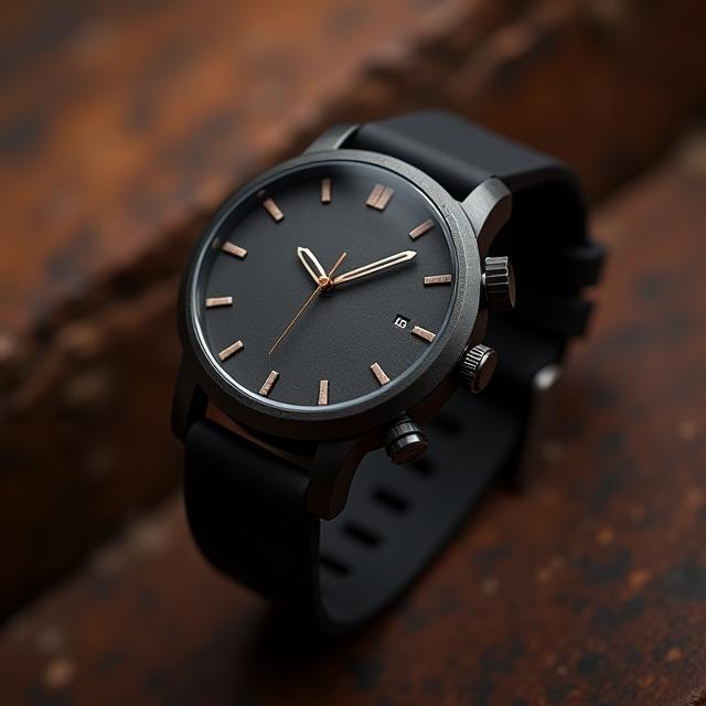 UrbanTick Sandstone02 watch angled view
